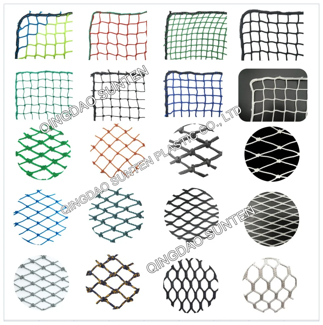 Nylon/PE/PP/Polyester/Plastic/Knotless/Knotted Scaffold/Scaffolding/Building Construction/Debris/Trailer Cargo/Sports/Playground/Anti Falling Safety Catch Net