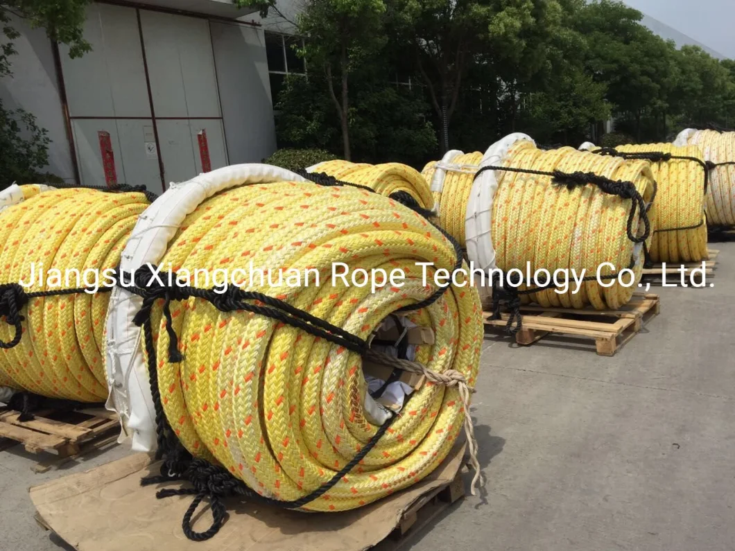 PP Rope/PE Rope/Polyester Rope/Nylon Rope/Hmwpe/UHMWPE/Hmpe Tow Winch Maine Mooring Towing Rope for Fishing Equipment