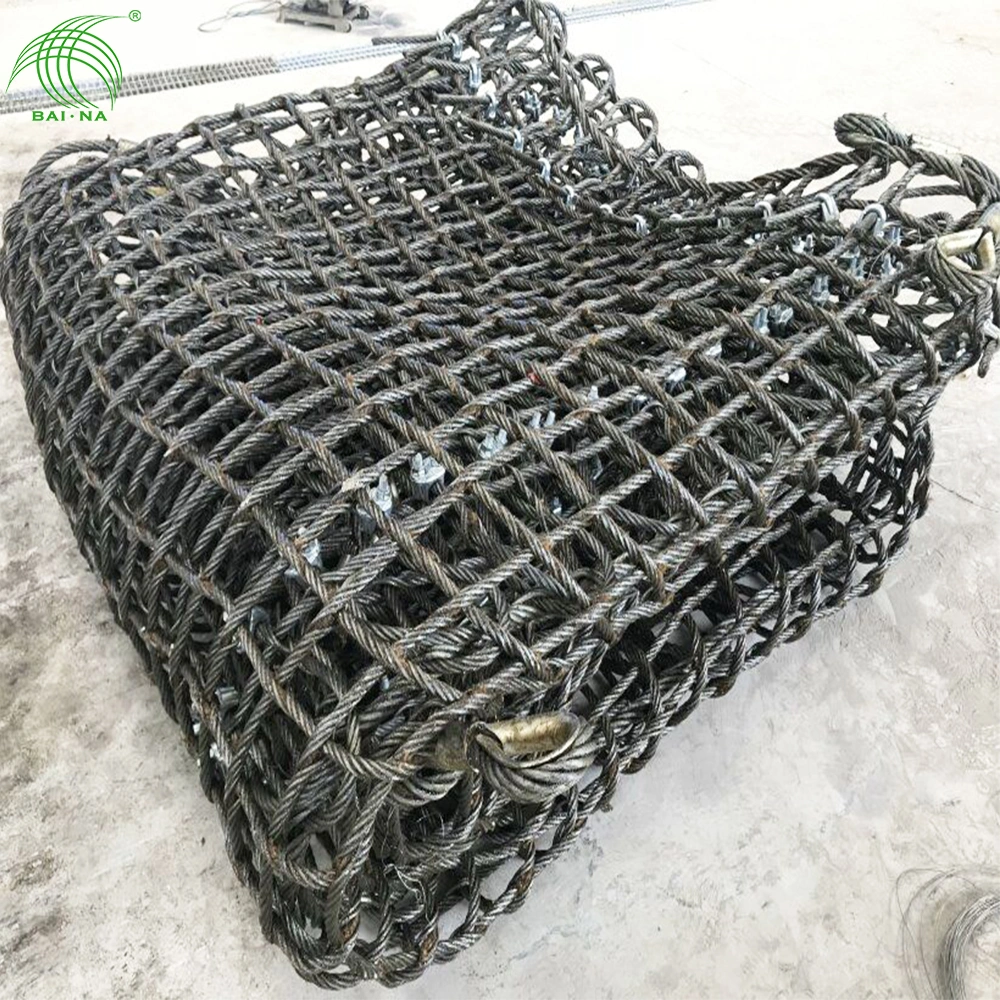 China Profession Manufacturer Stainless Steel Wire Rope Cargo Net