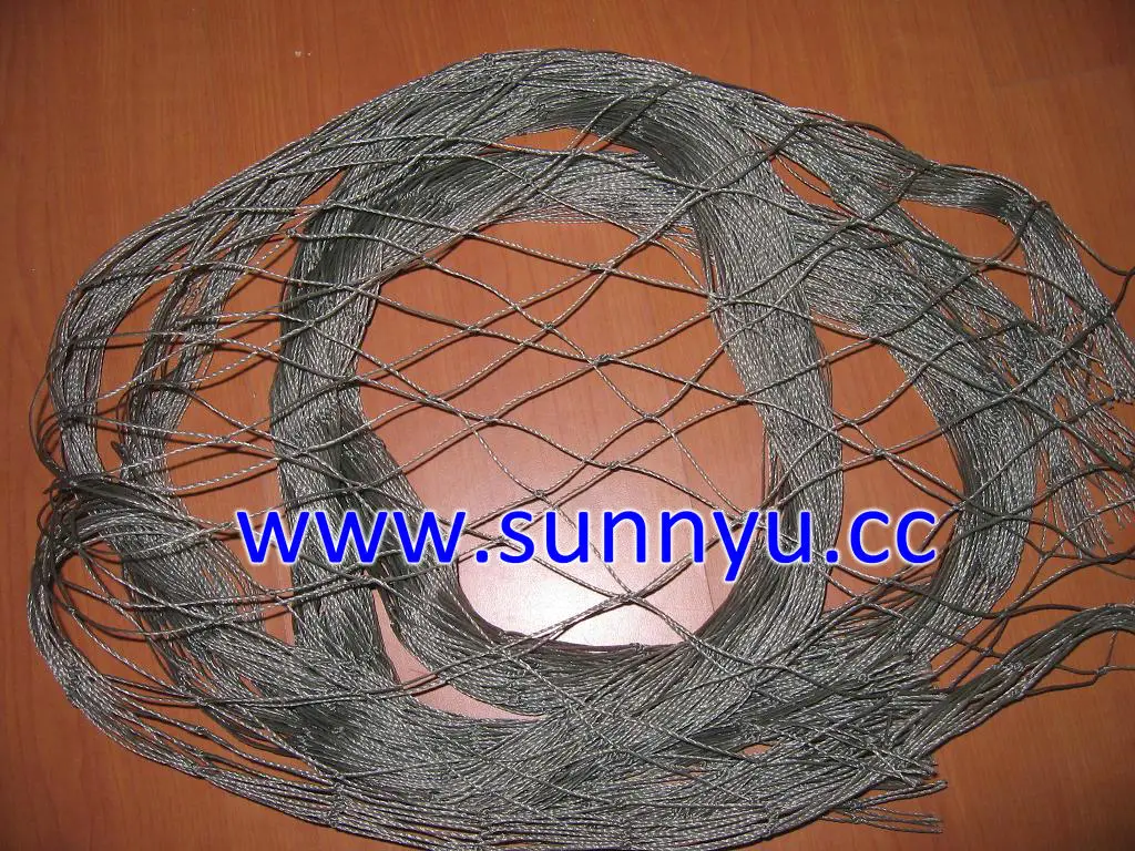 Blue PE Net/Fishing Net Cargo Net, Nylon Net